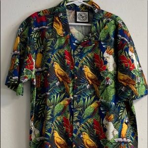 DEAL OF THE DAY Boys Jimmy Buffett button camp shirt size medium